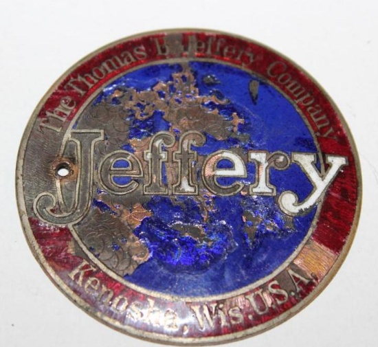 1914-1917 Jeffery Rambler Radiator Emblem Badge