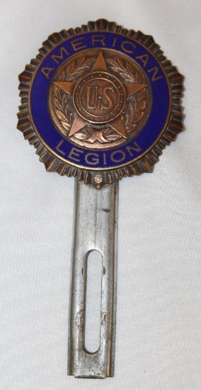 American Legion Automobile Club Emblem Badge