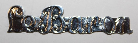 LeBaron Custom Coachbuilder Bodytag Emblem Badge