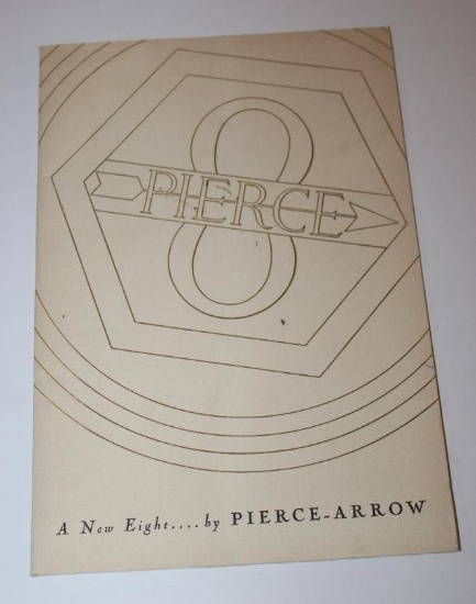1932 Pierce Arrow Model 54 Sales Brochure Book