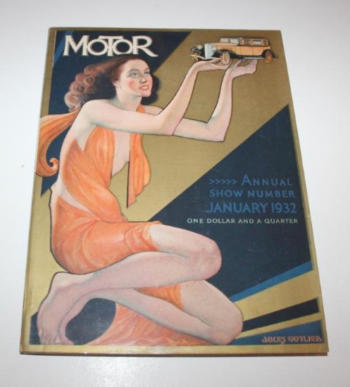 1932 Motor Show Annual Buyers Guide Book