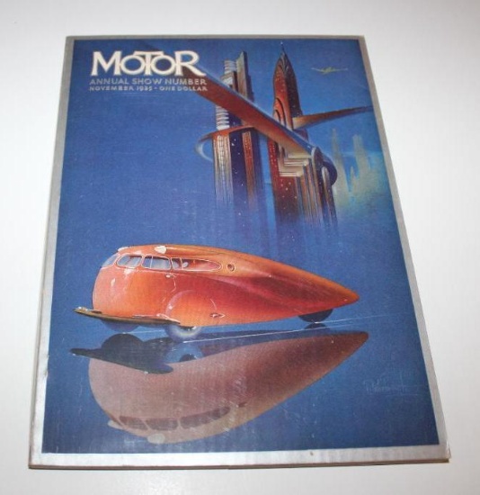 1935 November Motor Show Annual Buyers Guide Book