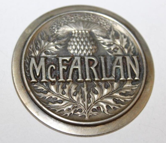 McFarlan Motor Car Co Radiator Emblem Badge