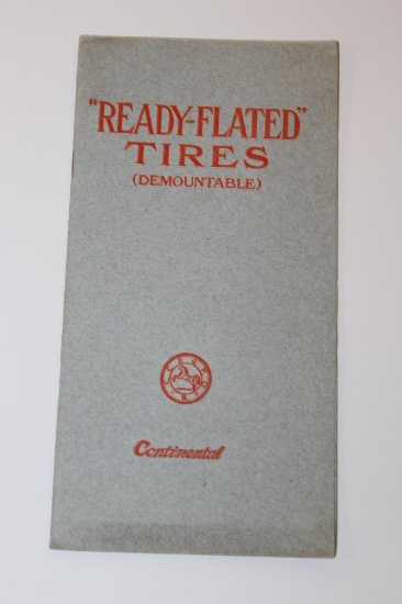 Continental Tires Advertising Sales Brochure Book