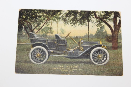 1911 Auburn Automobile Co Advertising Postcard