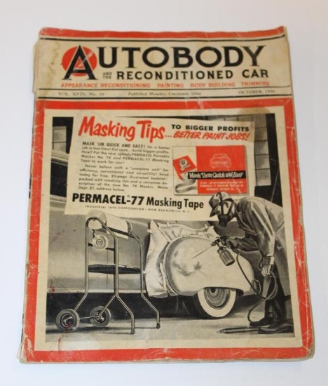 1950 Autobody Publication For Painting and Trimming