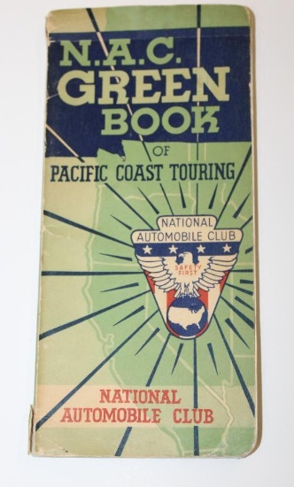 National Automobile Club Pacific Coast Touring Greenbook
