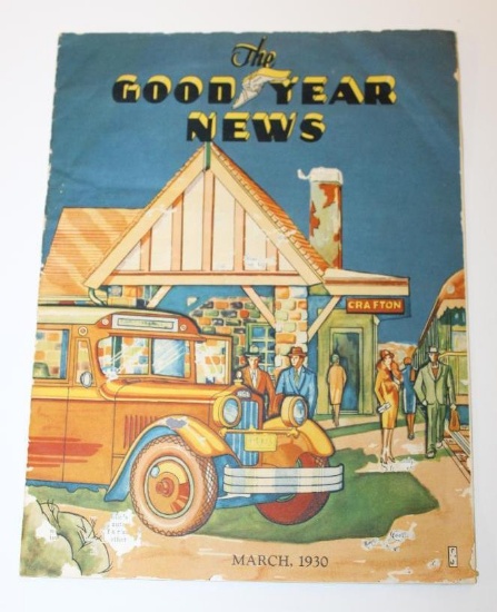 1930 Goodyear Tire News Book