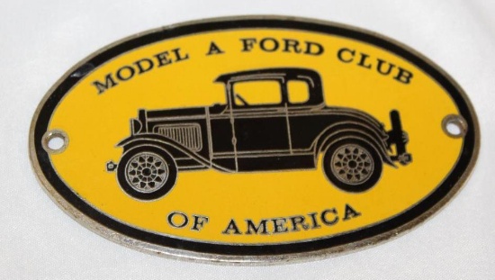Model A Ford Club of America Radiator Emblem Badge