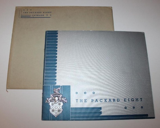 1931 Packard Eight Sales Brochure Book