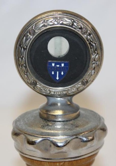 1920's Maxwell Motor Car Co Boyce Moto Meter Hood Ornament