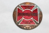 1919-1927 American La France Firetruck Radiator Emblem Badge