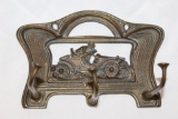 Early Motorist Figural Automobile Tie and Belt Rack