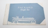 1920's Packard Single Six Sales Brochure Book