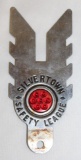 Silvertown Tires Jeweled Advertising License Plate Topper