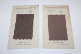 Group of 2 Pierce Arrow Upholstery Samples