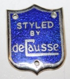 DeCausse Coachbuilder Bodytag Emblem Badge