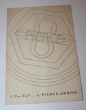 1932 Pierce Arrow Model 54 Sales Brochure Book