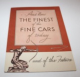 1936 Pierce Arrow Sales Brochure Book