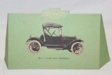 1915 Chevrolet Motor Car Co Advertising Stand-Up Countertop Display