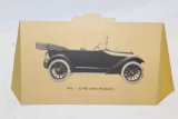 1916 Chevrolet Motor Car Co Advertising Stand-Up Countertop Display