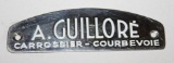Guillore Coachbuilder Bodytag Emblem Badge
