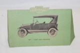 1917 Chevrolet Motor Car Co Advertising Stand-Up Countertop Display