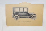 1918 Chevrolet Motor Car Co Advertising Stand-Up Countertop Display