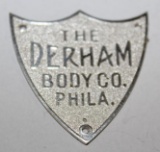 Derham Coachbuilder Bodytag Emblem Badge