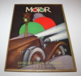 1933 Motor Show Annual Buyers Guide Book