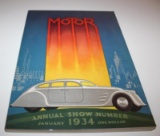 1934 Motor Show Annual Buyers Guide Book
