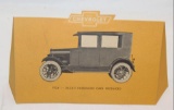 1924 Chevrolet Motor Car Co Advertising Stand-Up Countertop Display