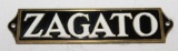 Zagato Coachbuilder Bodytag Emblem Badge