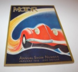 1935 January Motor Show Annual Buyers Guide Book