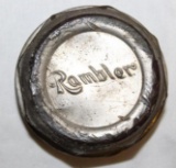 Brass Rambler Motor Car Co Threaded Hubcap