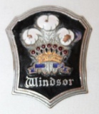 1929 Windsor Motor Car Co Radiator Emblem Badge