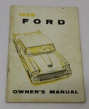 1958 Ford Motor Car Co Owners Manual Book