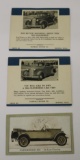 Group of 3 Graphic Oldsmobile Advertising Postcards