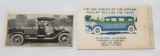 Group of 2 Graphic Automobile Advertising Business Cards