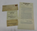 1916 The Colorado Tire Co of Denver Advertising Letterhead Group