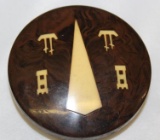 1948-1949 Hudson Motor Car Co Horn Button Emblem Badge