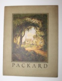 1923 Packard Motor Car Co Eight Sales Brochure Book