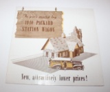 1940 Packard Motor Car Co Station Wagon Sales Brochure Book