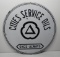 Cities Service Oil Porcelain Sign