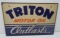 Triton Motor Oil Framed Winter Front