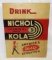 Drink Nichol Kola 5... Embossed Tin Advertising Sign