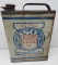 Socony Kerosene Oil Flat Gallon Can