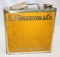 E.F. Houghton & Co 1 Gallon Motor Oil Can