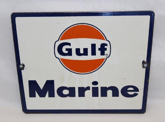 Gulf Marine Porcelain Pump Plate