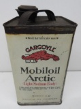 Mobiloil Gargoyle Artic Half Gallon Oil Can